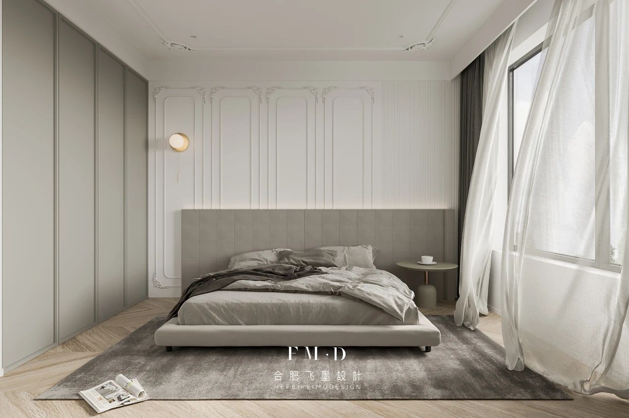 合肥飞墨设计新作 | 120㎡现代混搭风家居，打造优雅三代同堂生活-46