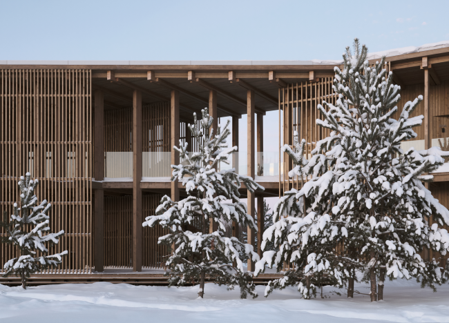 “Точка на карте”（“点在地图上”）酒店  洛杰诺耶波列丨Rhizome-40