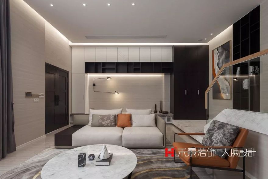 南都璟苑 | 现代简约风打造湖畔别墅生活-28