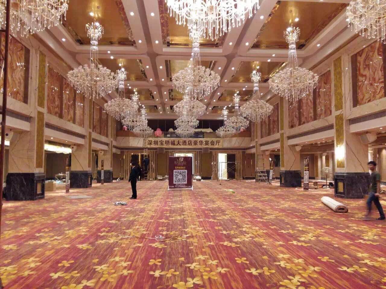 深圳宝明大酒店 | 奥毅灯饰的非标灯具定制设计-4