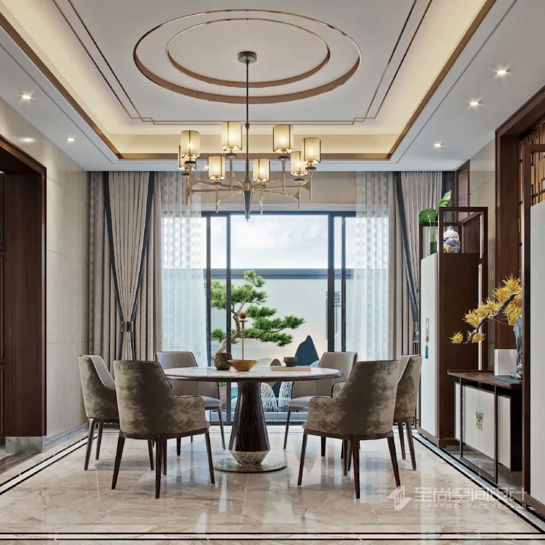 新中式诗意空间，传统与现代的完美融合-20