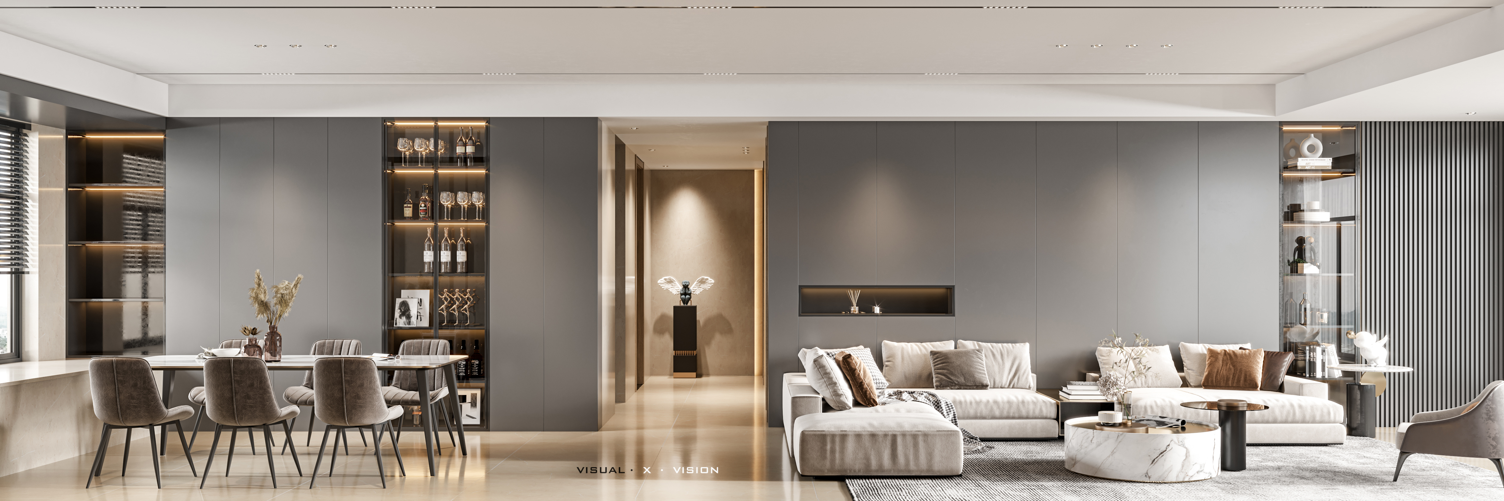 现代暖调家居设计，温馨舒适的空间艺术-10