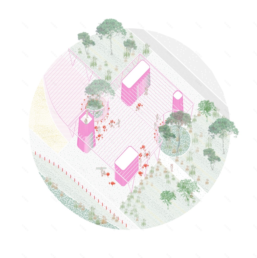 芭比海滩,起伏的城市海滩丨俄罗斯莫斯科丨Basis architectural bureau-50