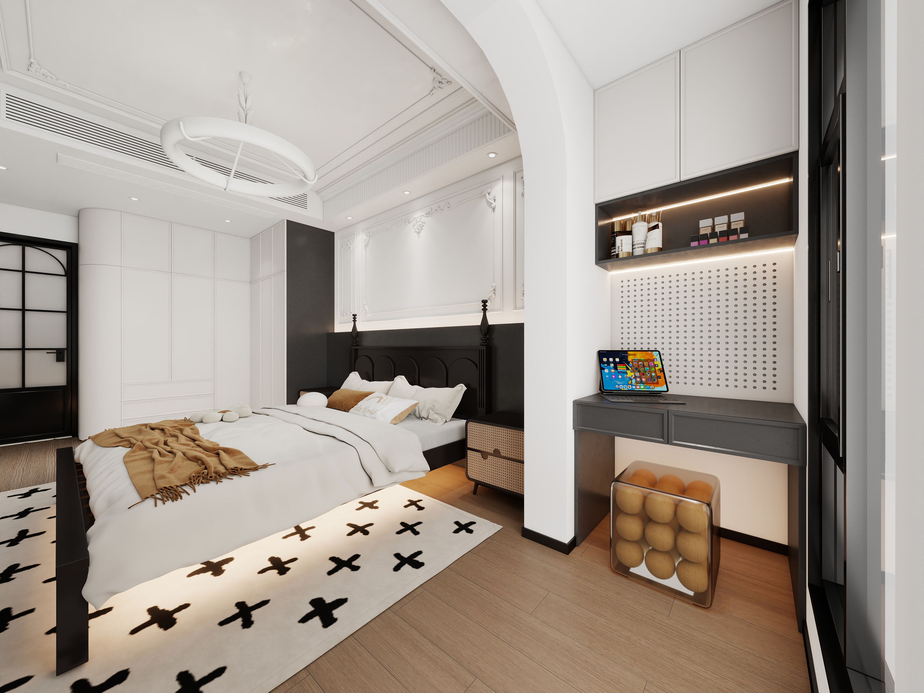 四川成都澳洲湾（225平方简约法式四居室）-38