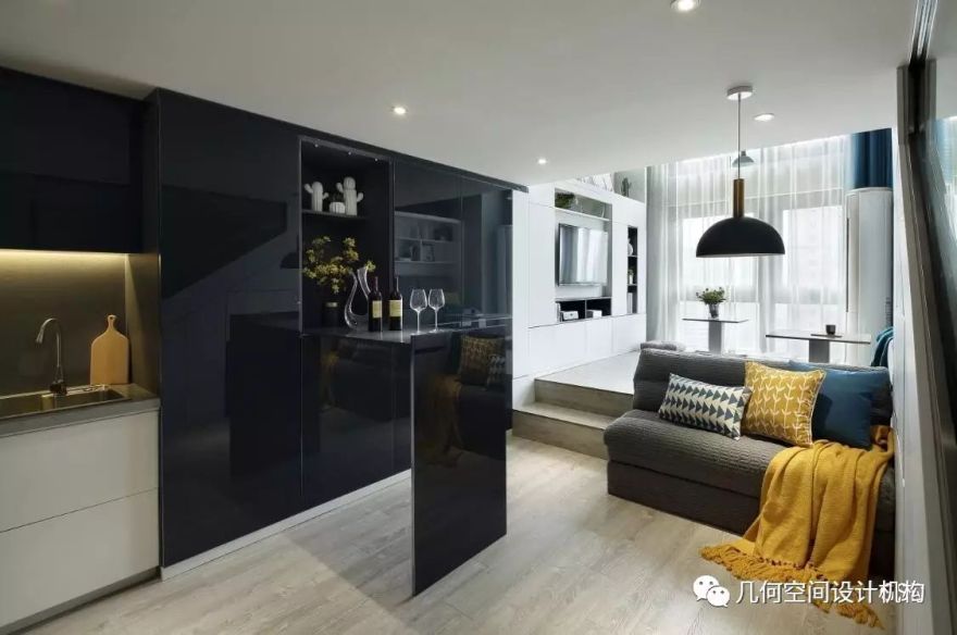 【几何空间设计作品】 SOHO、loft智能魔变微空间,“郑”尚潮流设计看这里-60
