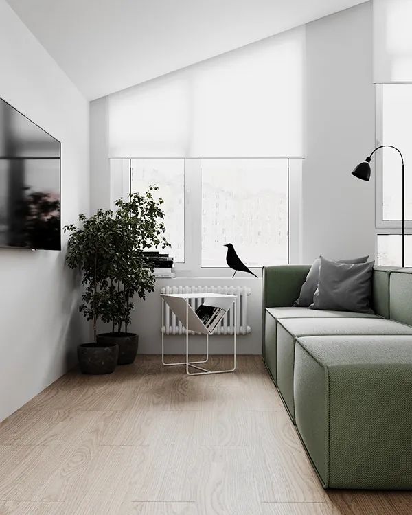 30㎡一居室公寓，高颜值多功能空间设计-8