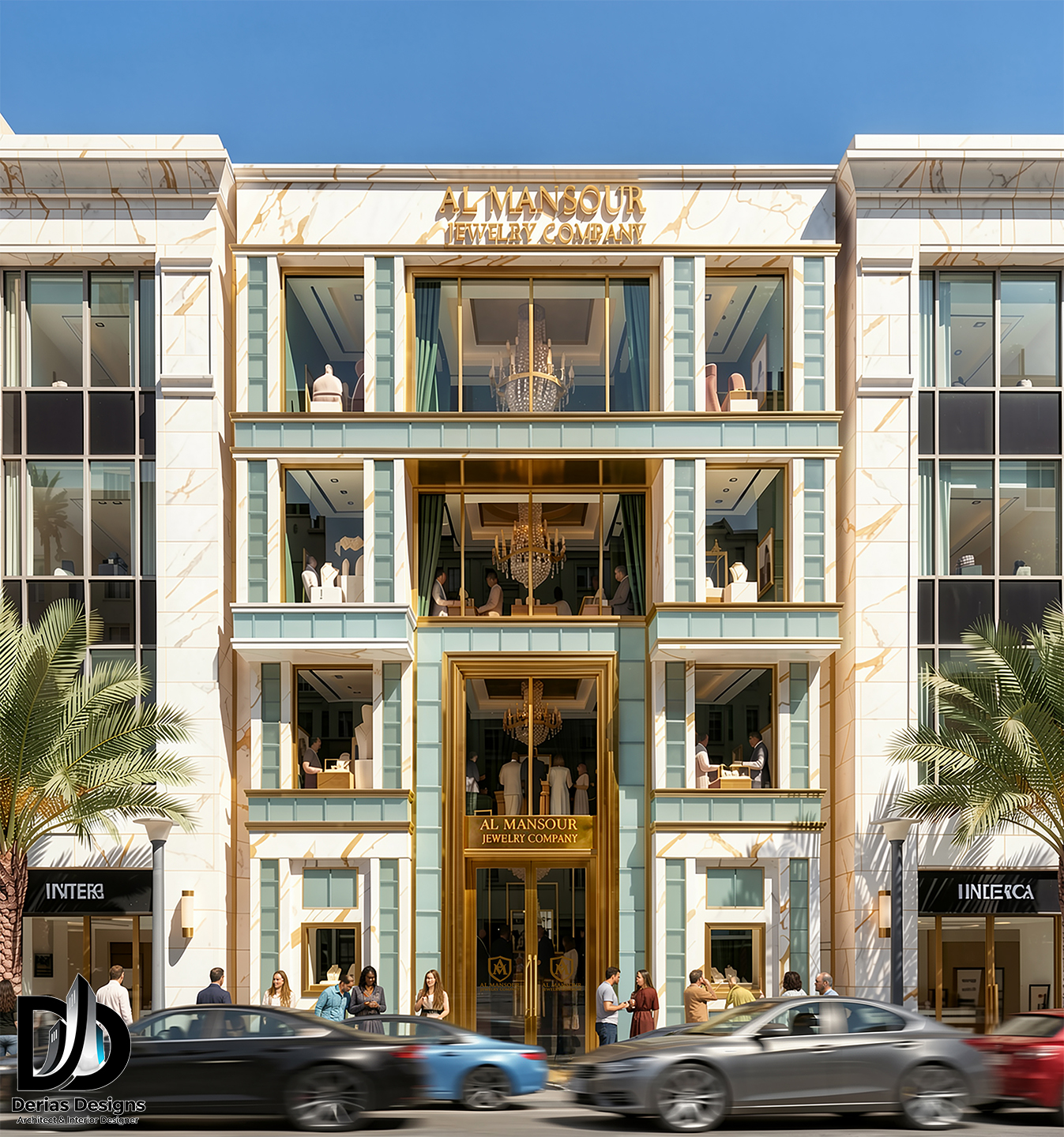 Al Mansour Jewelry | Luxury Commercial Facade - Iraq-0