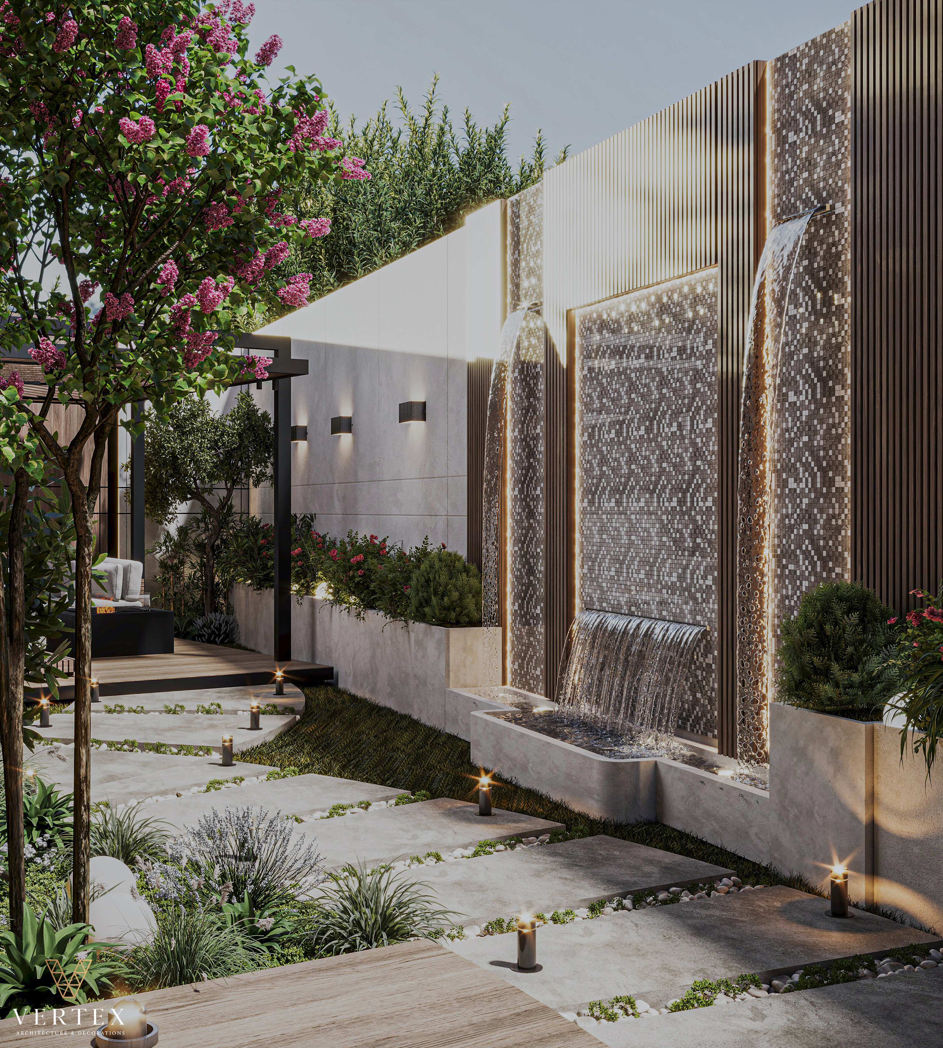 landscape villa Design（景观别墅设计）丨Vertex-8