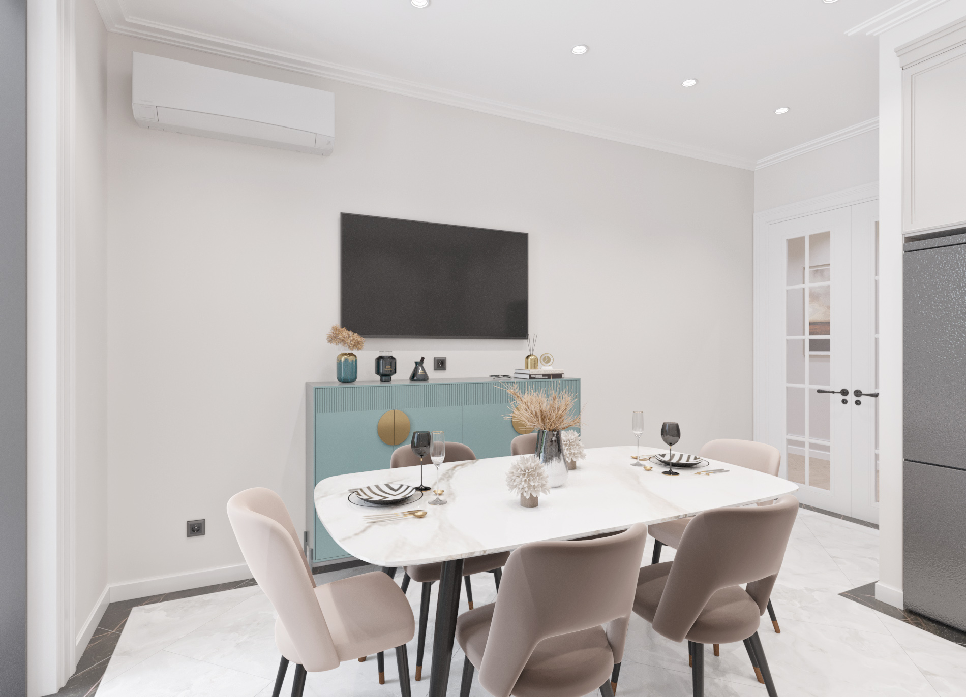 Design project of an apartment 150m2 SEOUL RIVERSIDE.-13