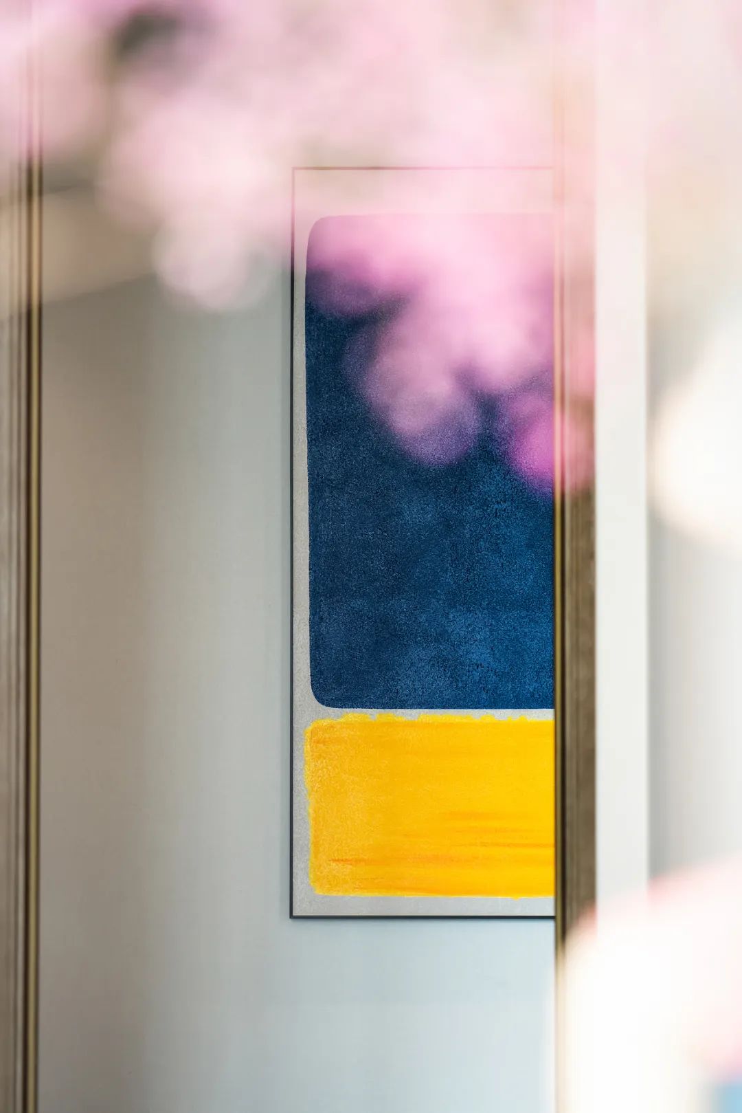 春光里的温暖家 | 济南奥体金茂府 230 样板间设计-34