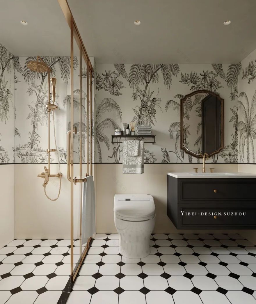 中古风情调的浪漫家居丨中国苏州丨苏州 YIBEI 设计-23