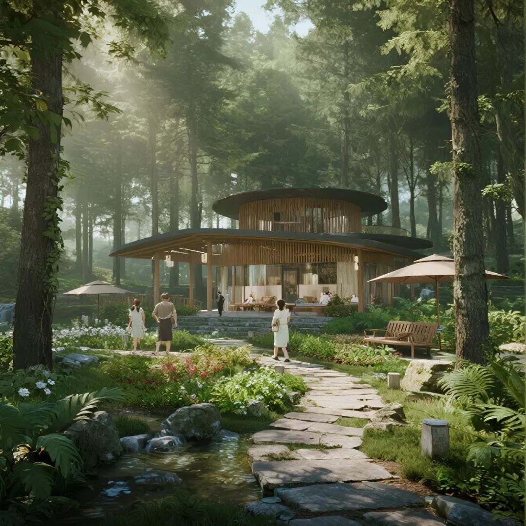 “森愈谷”山林水库湖岸综合体：以自然疗愈身心，以文化赋能康养-76