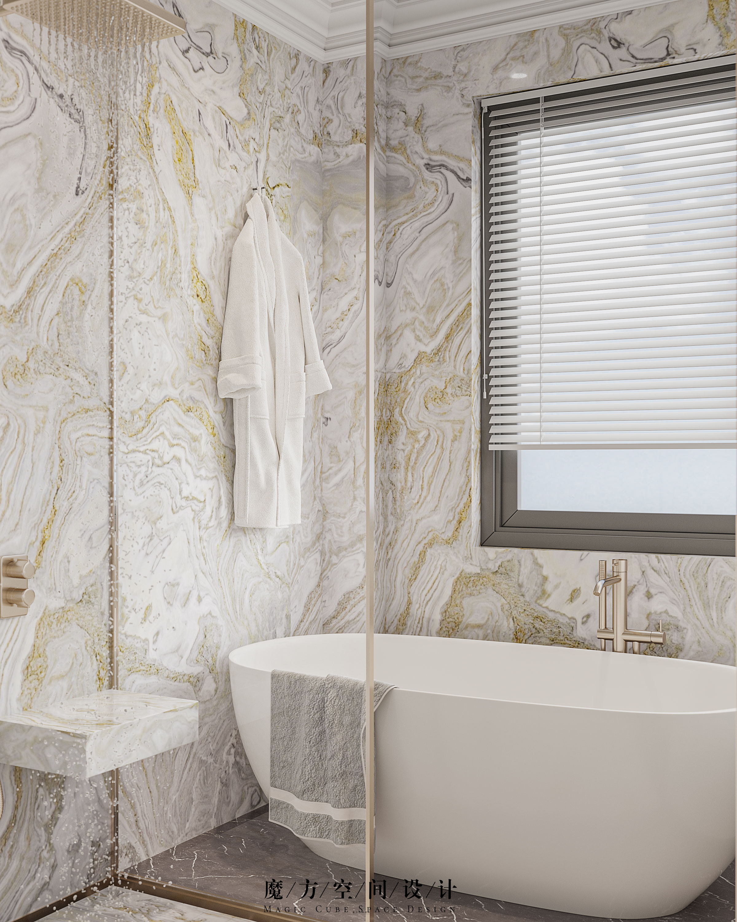 大连北京公园别墅设计丨中国大连丨魔方空间设计-26