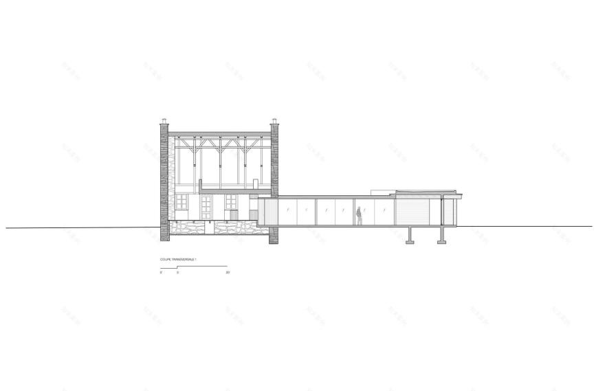 欧贝之家(注:Maison常见作房屋、住宅等意思,Aubé一般作姓氏,这里结合常见表达意译为欧贝之家 ) 丨加拿大丨YH2 Architecture-46