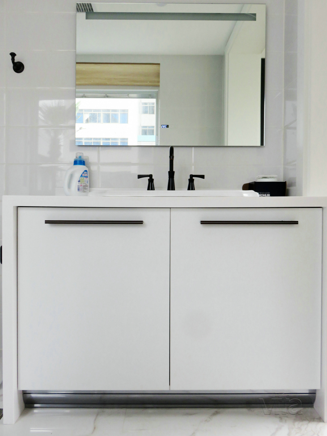 "Vifa 威法"打造精致浴室,钛金灰色调展现未来艺术感-31