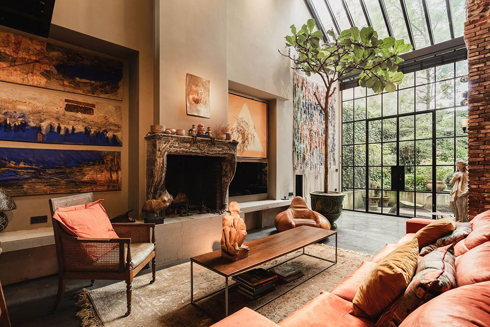 19 世纪阿姆斯特丹 townhouse 的现代工业风设计-4