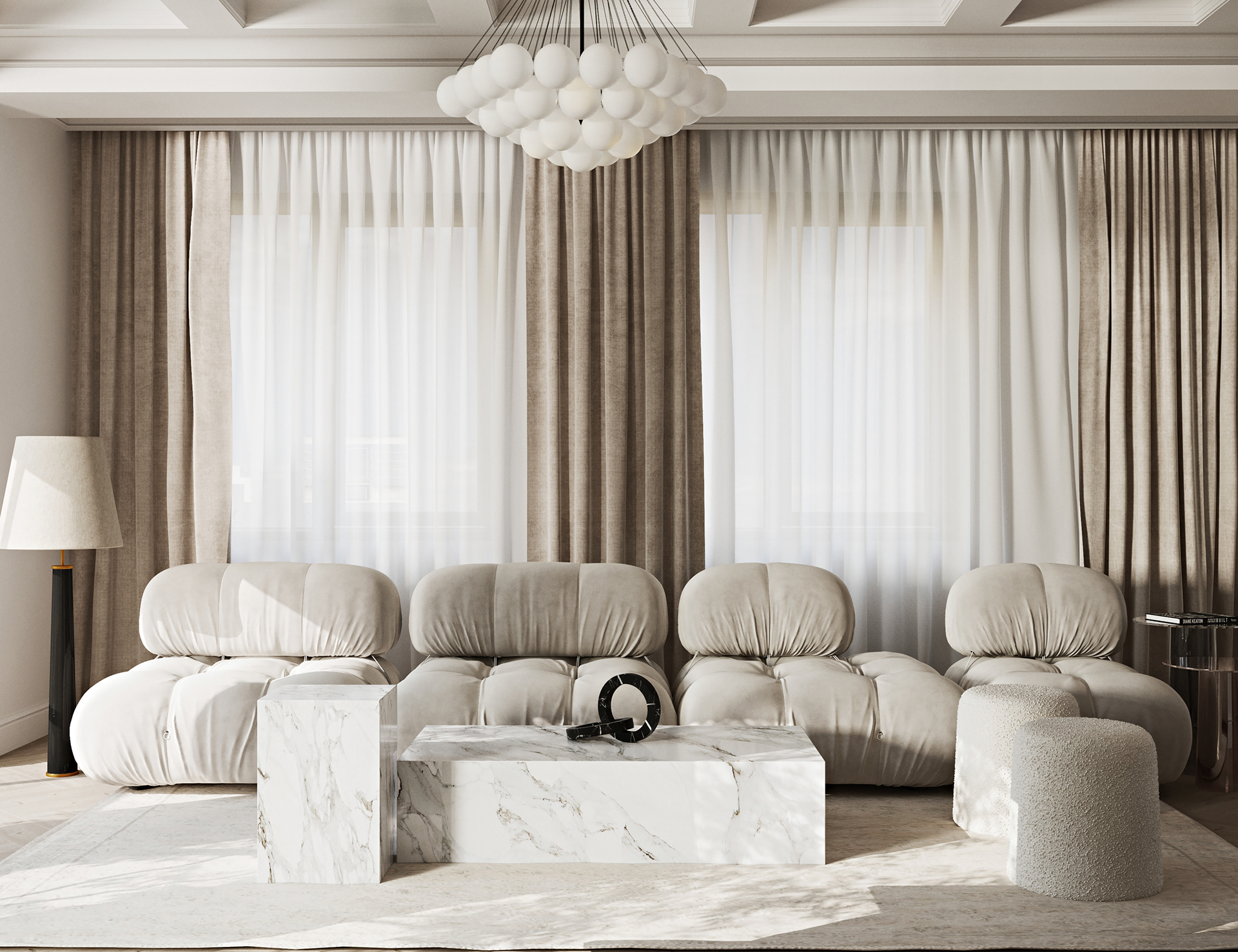 希腊现代经典房屋室内设计-8