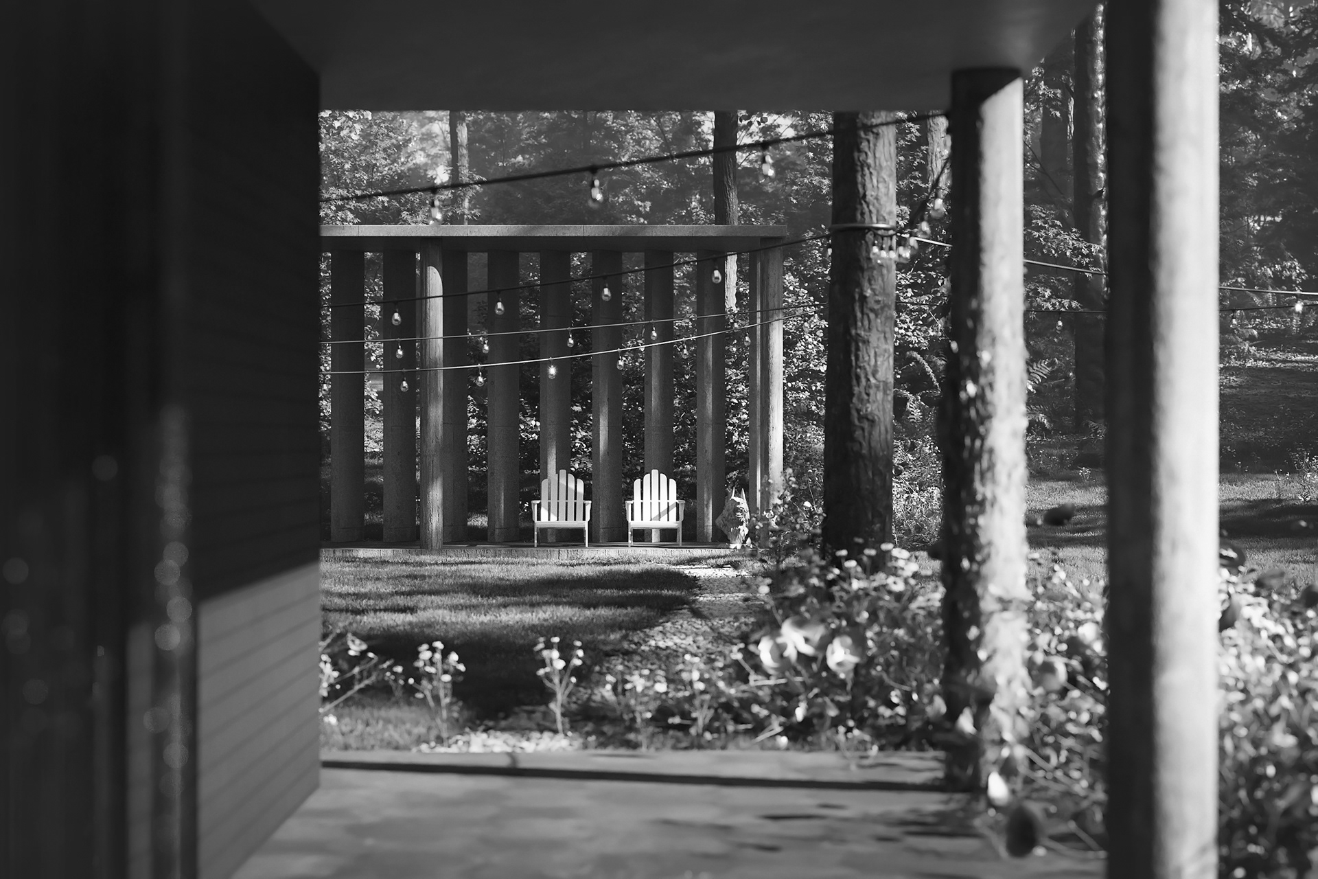 VILLA SAVOYE in the forest-15