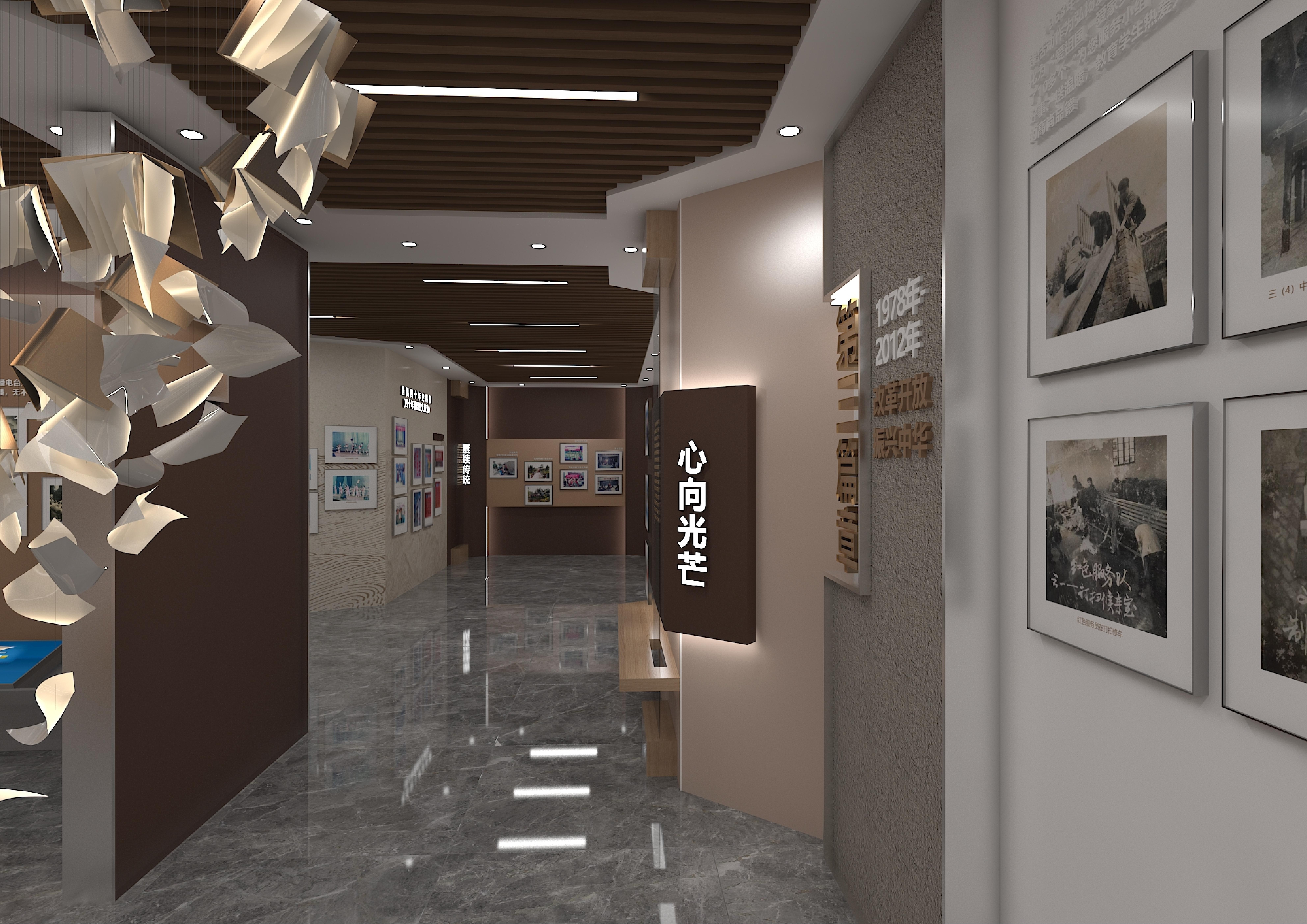 姜堰实验小学校史馆设计丨泰州市见野文化创意有限公司-39