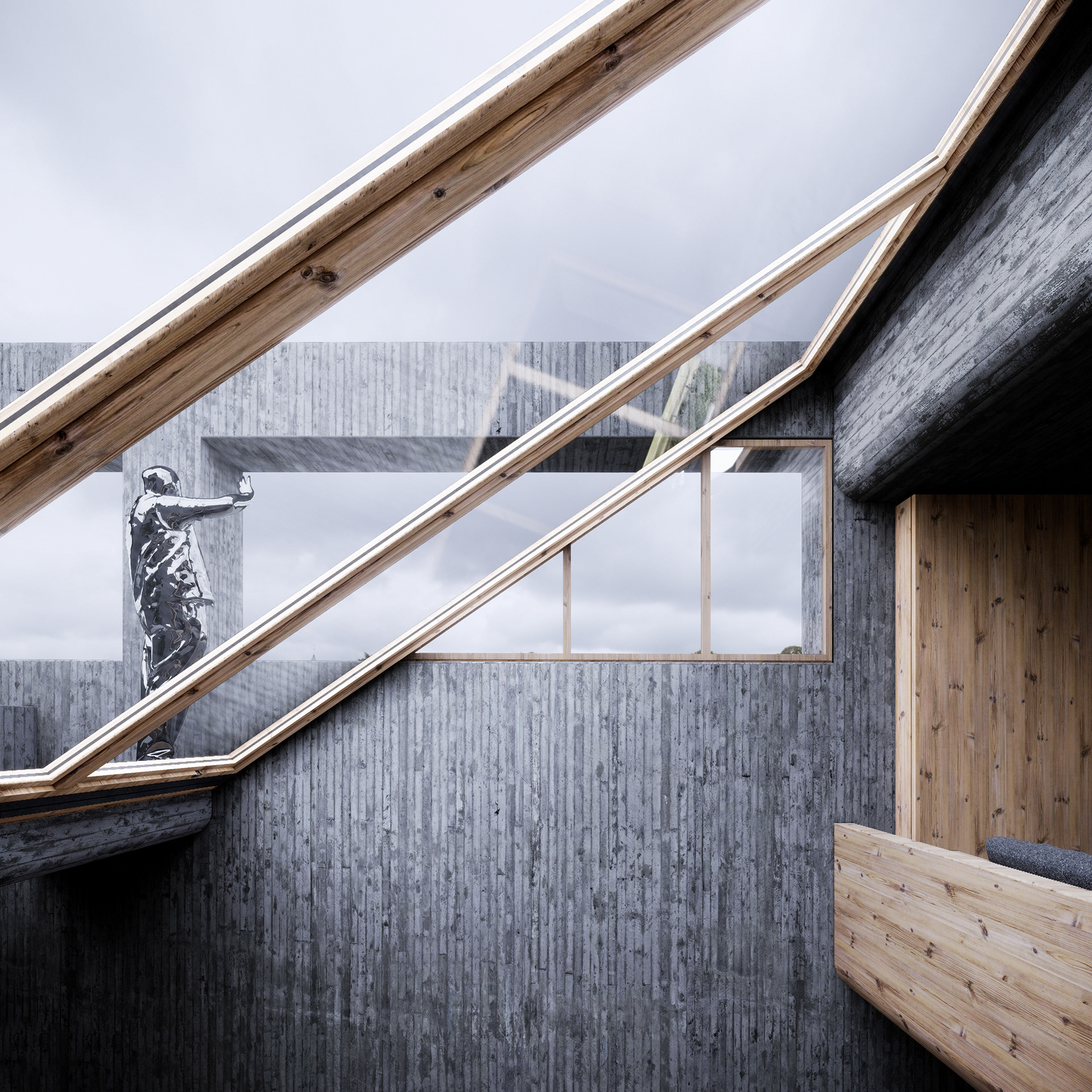 “铅笔盒”房屋设计丨日本东京丨Evgeniy Kolesnikov-9