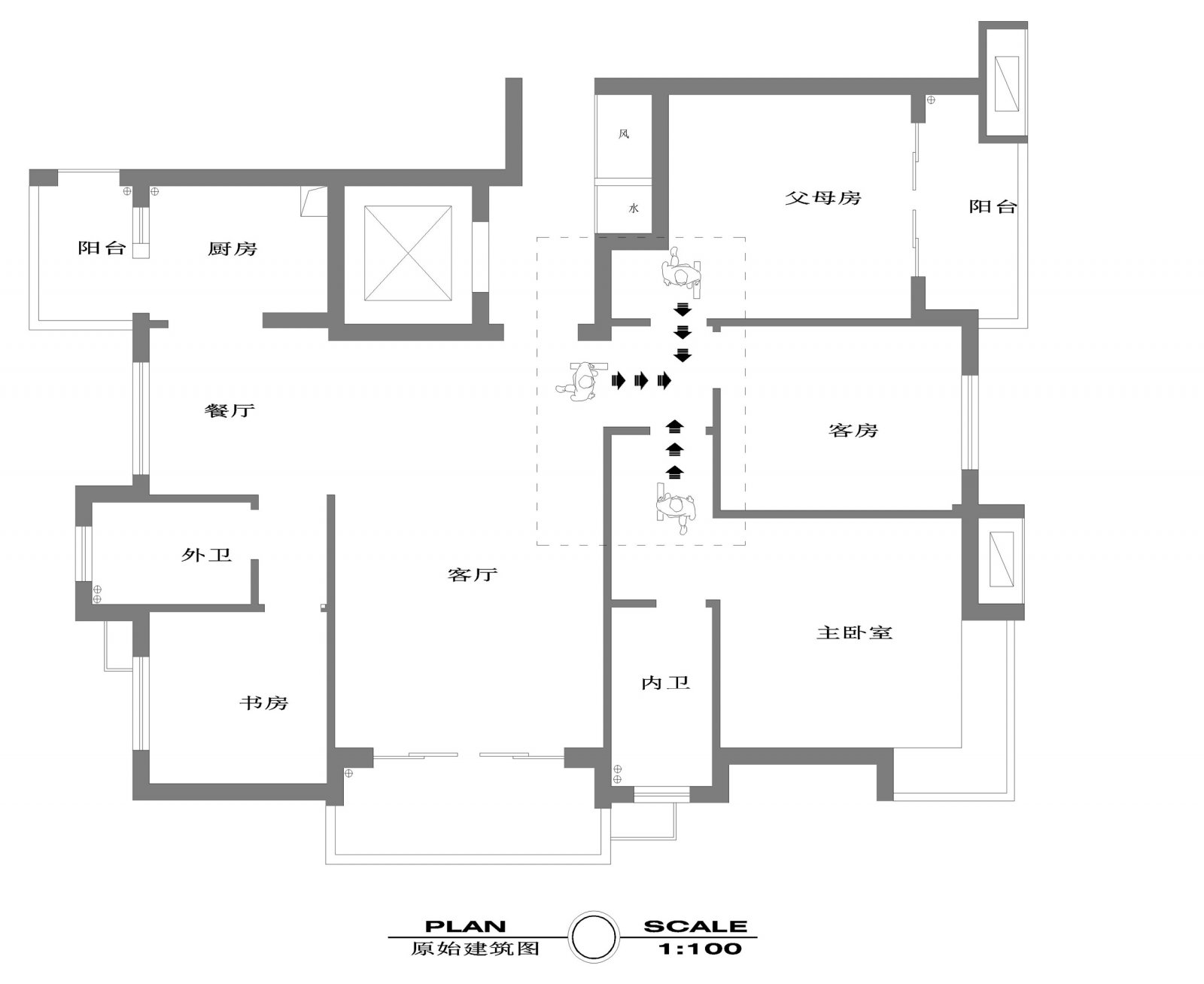 【新中式  瓯越韵】一个关于高级黑的水墨之居-20