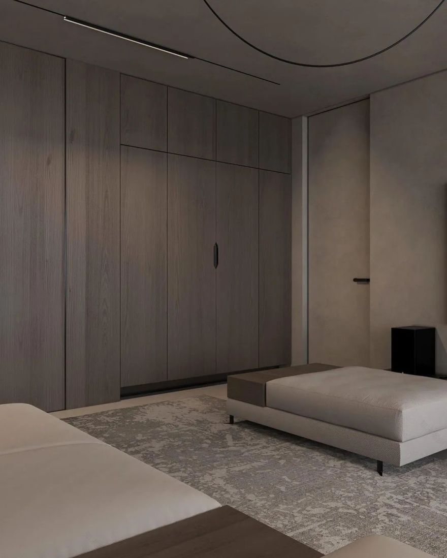 BISCAYNE BLVD 顶层复式极简主义设计丨ArtPartner Architects-50