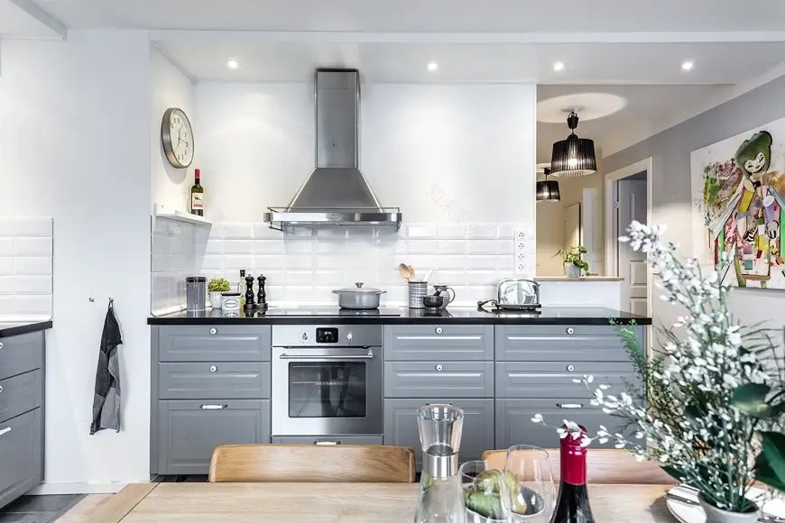 瑞典 47 号公寓的温馨冬季室内设计-34