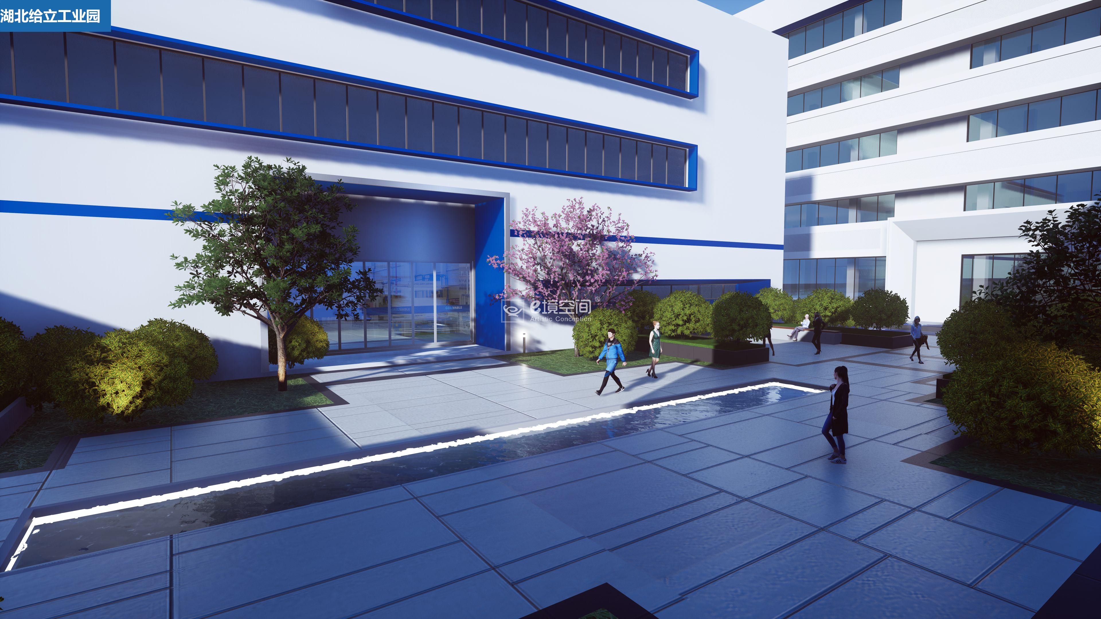 分享e境空间最新湖北区案例，给立金刚石新工厂设计-3