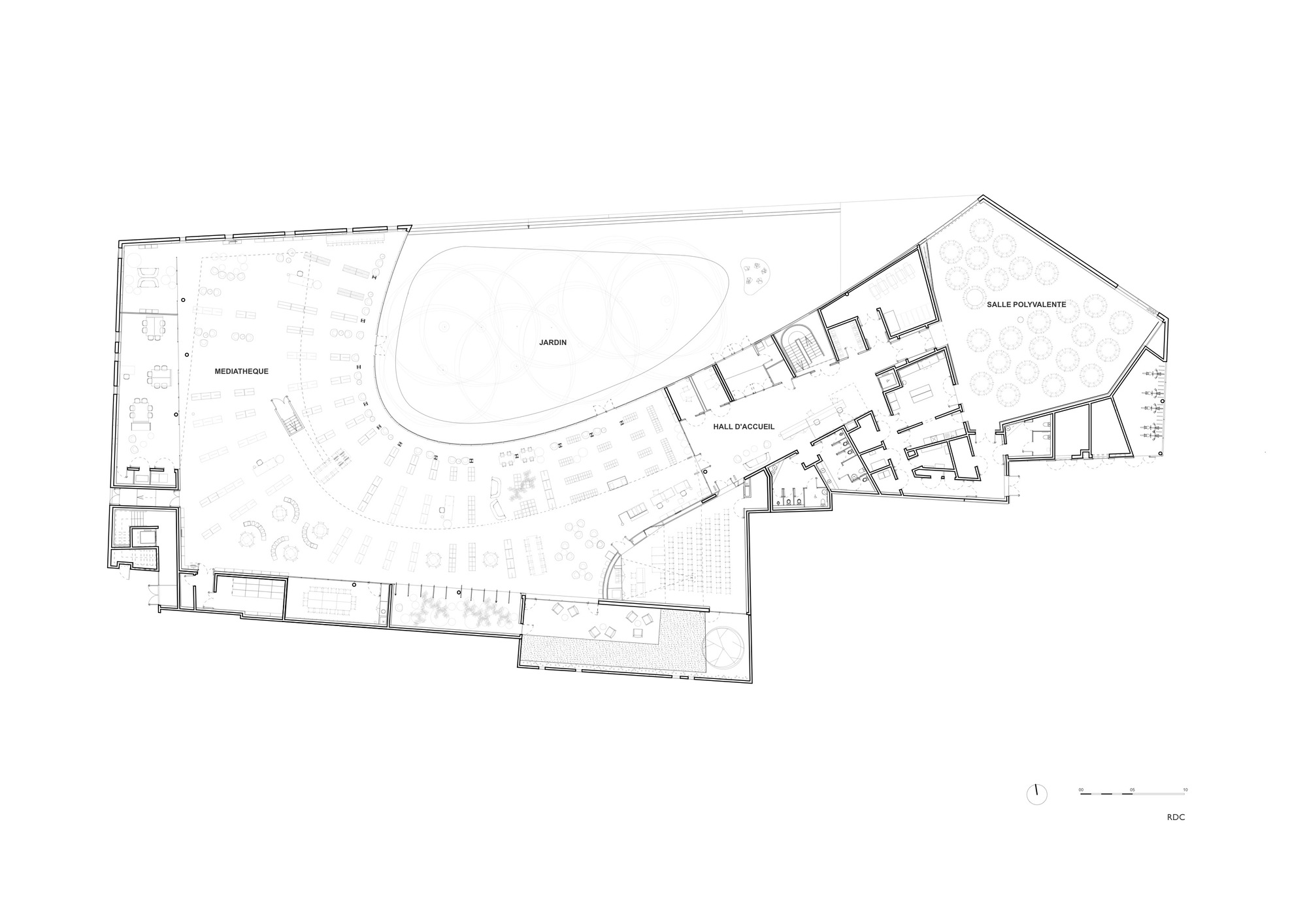 La Source,media library and centre for eco·citizenship in Le Bouscat (法国)-5