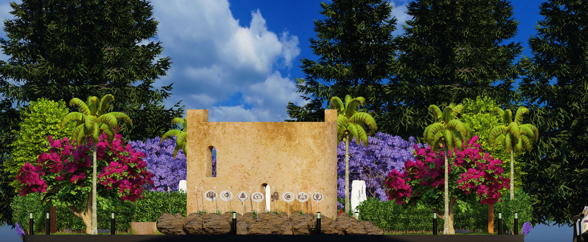 纪念设计项目（含曼苏拉大学景观重新设计）-9