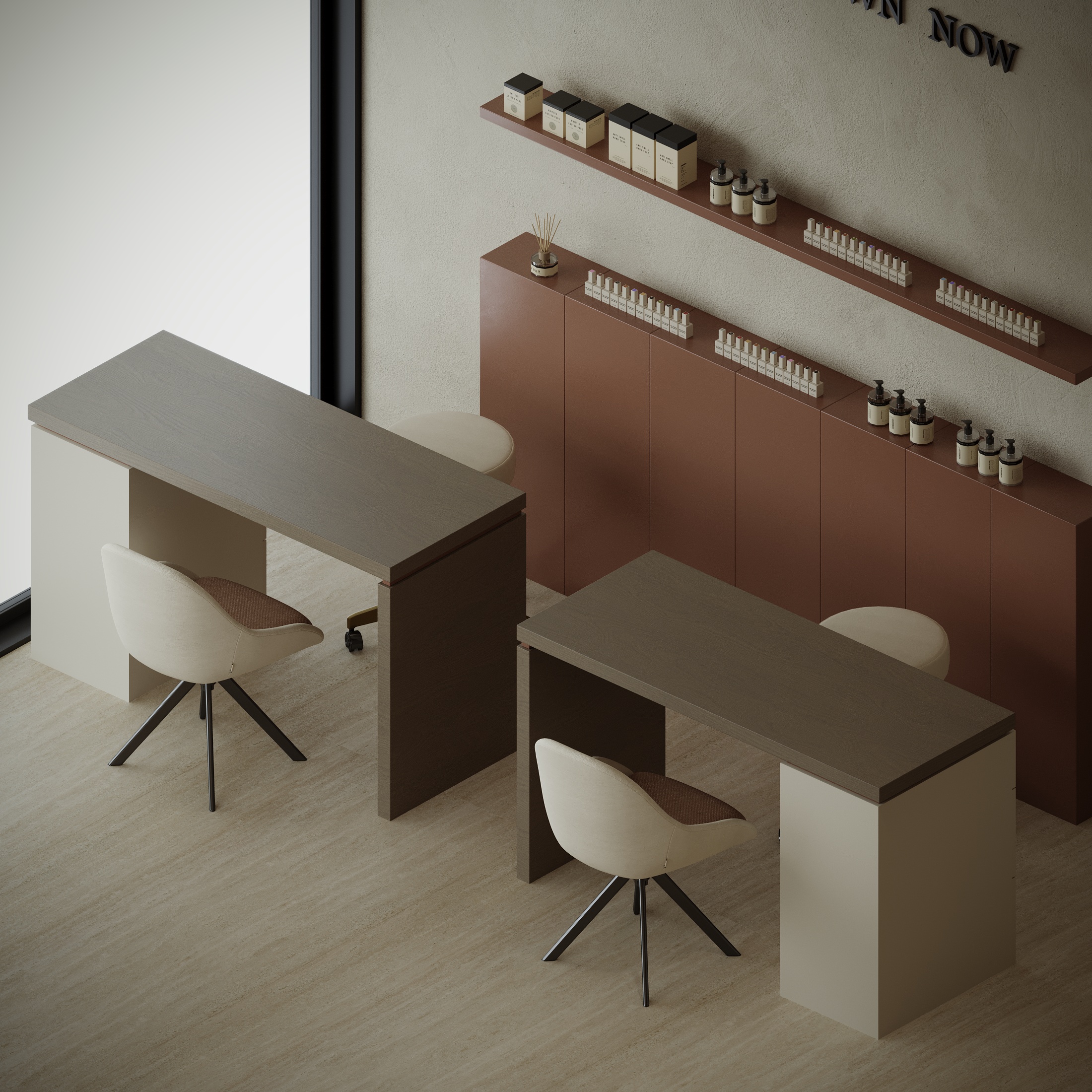 艾拉沙龙设计

注：这里ELA音译为艾拉，SALON常见意思为沙龙 ，DESDIGN推测是拼写错误，正确的应该是DESIGN，意为设计 -17