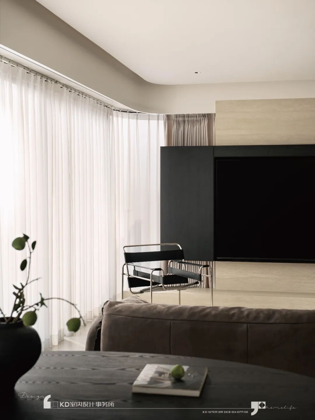 龙湖舜山府【第伍套】238㎡极简风·温润时光丨中国重庆丨KD室内设计事务所-14