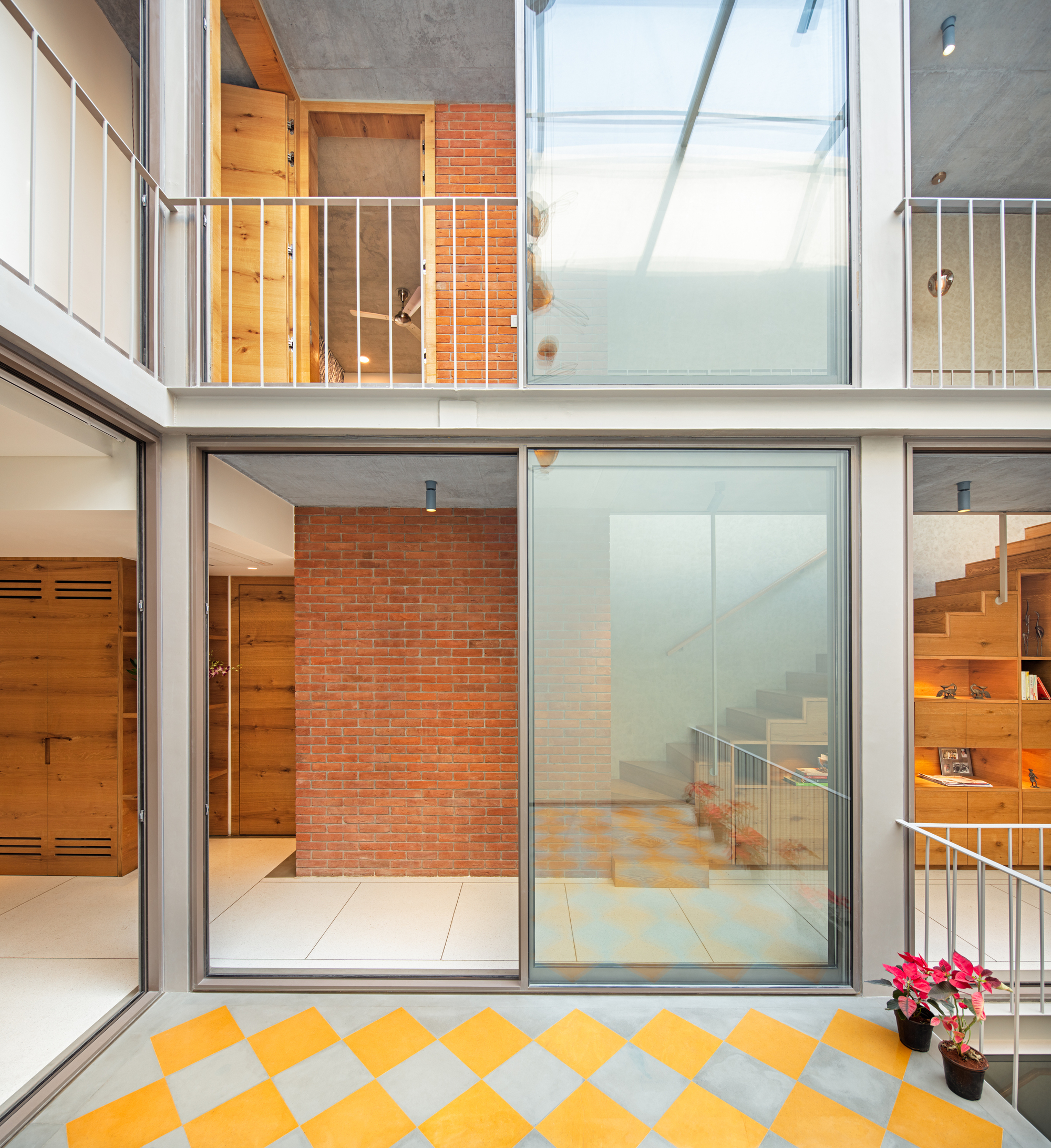 叠加式房屋丨印度新德里丨Studio Lotus-22