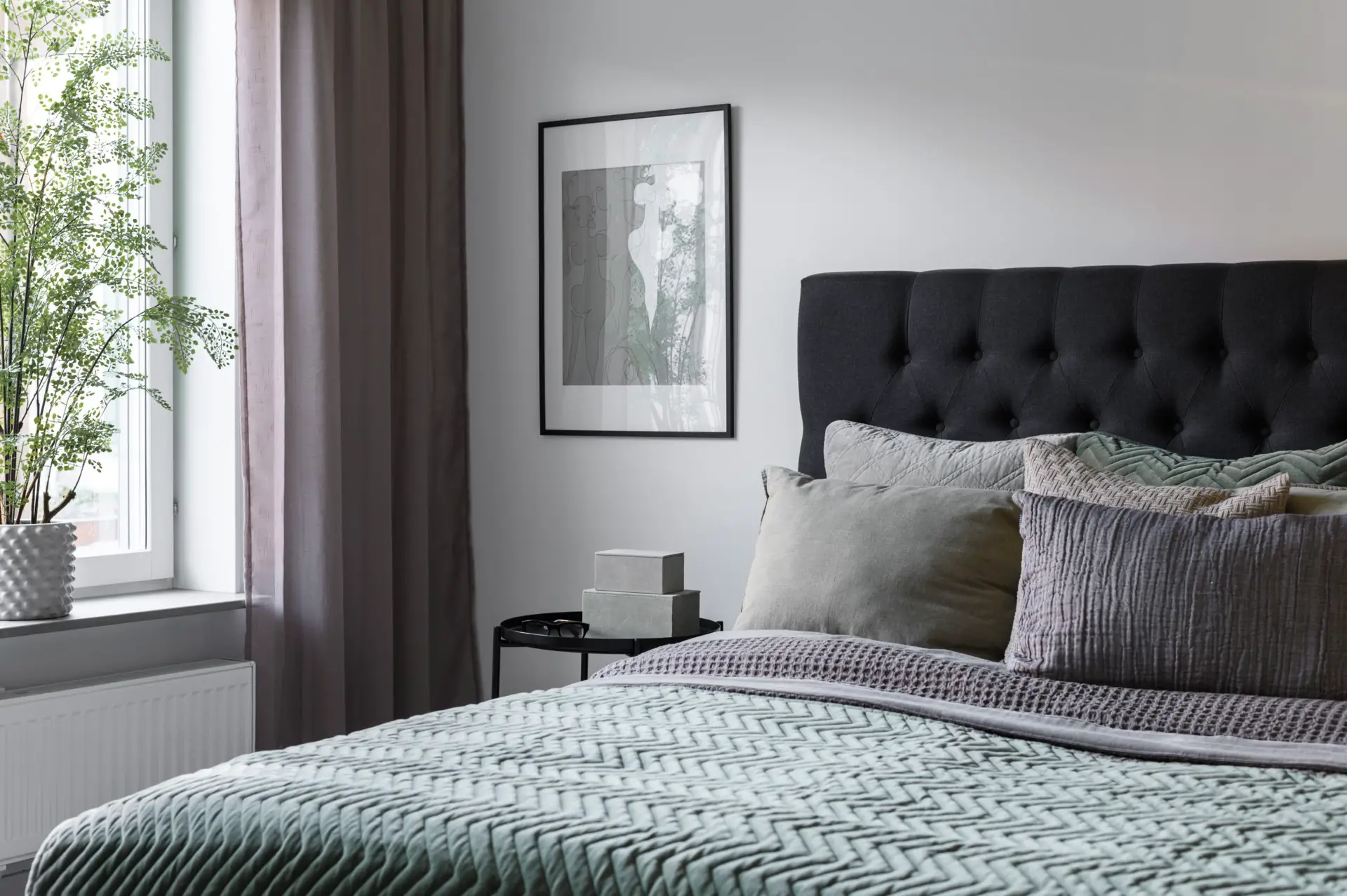 新瑞典风 velvet 温馨三房设计-14