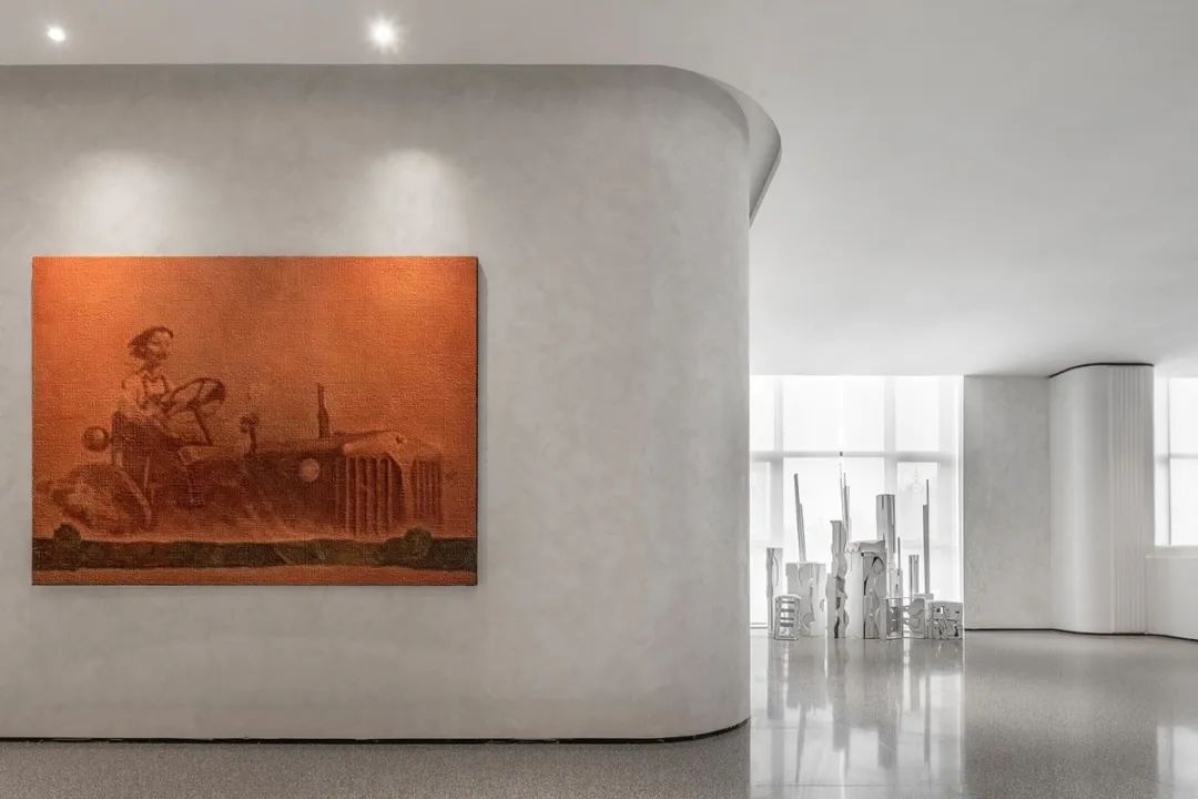 济南中骏天誉售楼处 | 现代复古风格演绎历史与未来对话-39