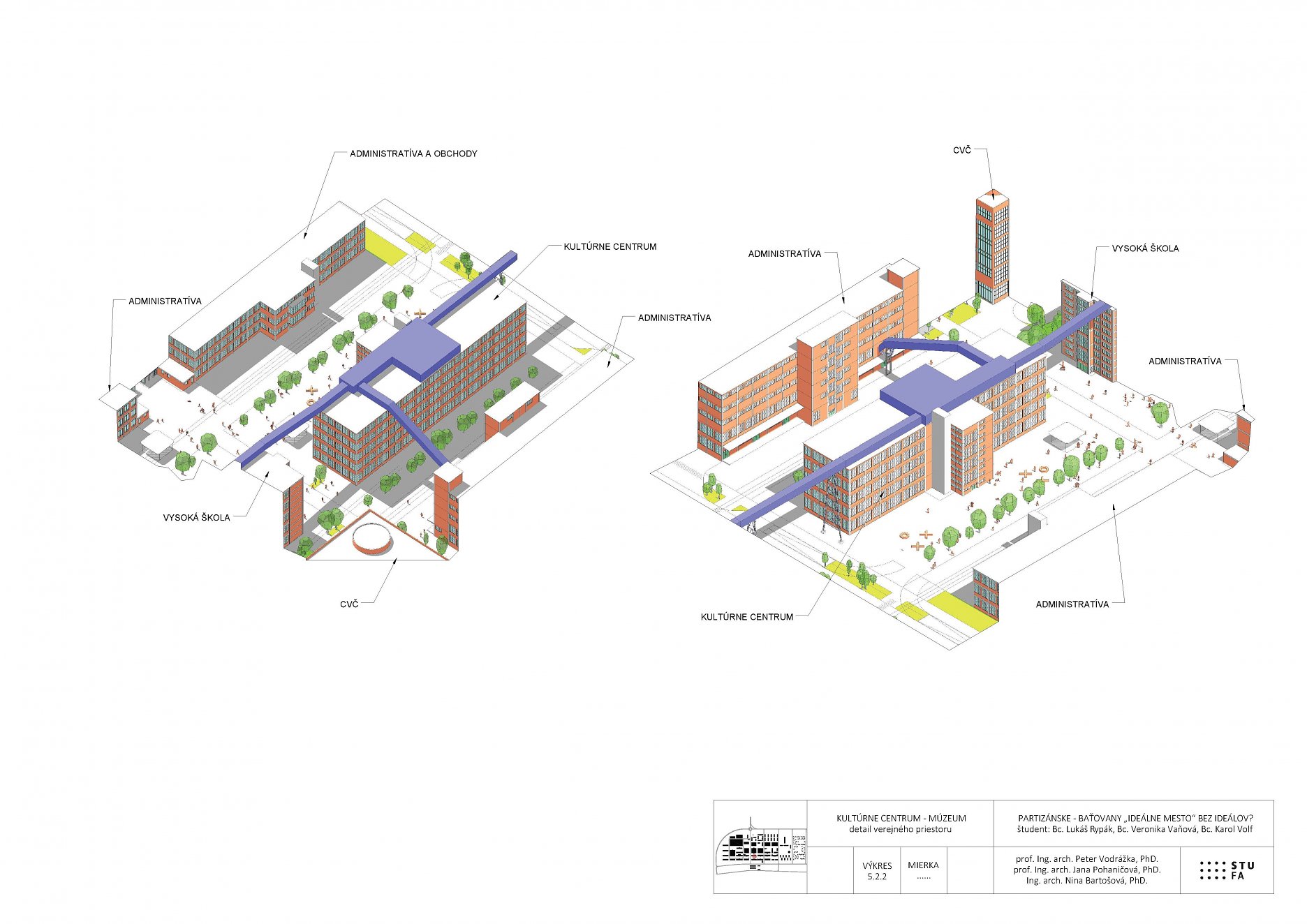 Partizánske  Baťovany工业区复兴设计方案丨斯洛伐克丨Bc. Lukáš Rypák等三人团队,与教授合作-78