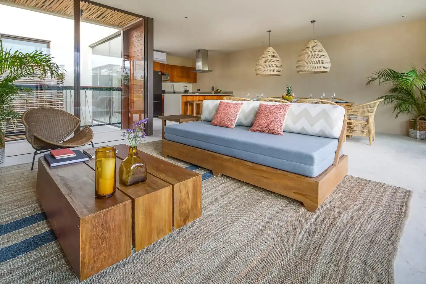 墨西哥 Tulum 绿色度假公寓,现代设计与自然完美融合-2