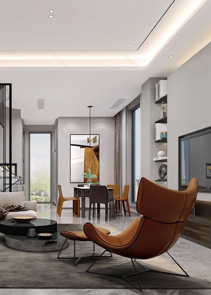 尚层装饰打造高级灰优雅空间,低调中见格调-1