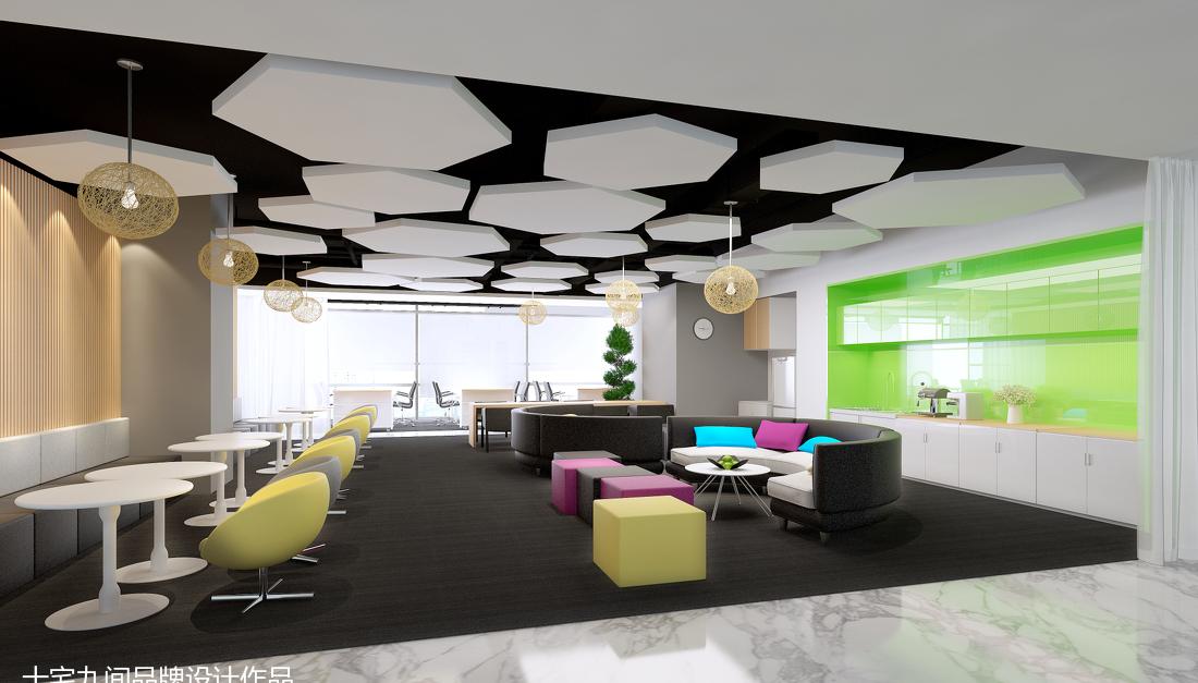 简约现代办公室设计 | 功能分区与流线布局的完美融合-6