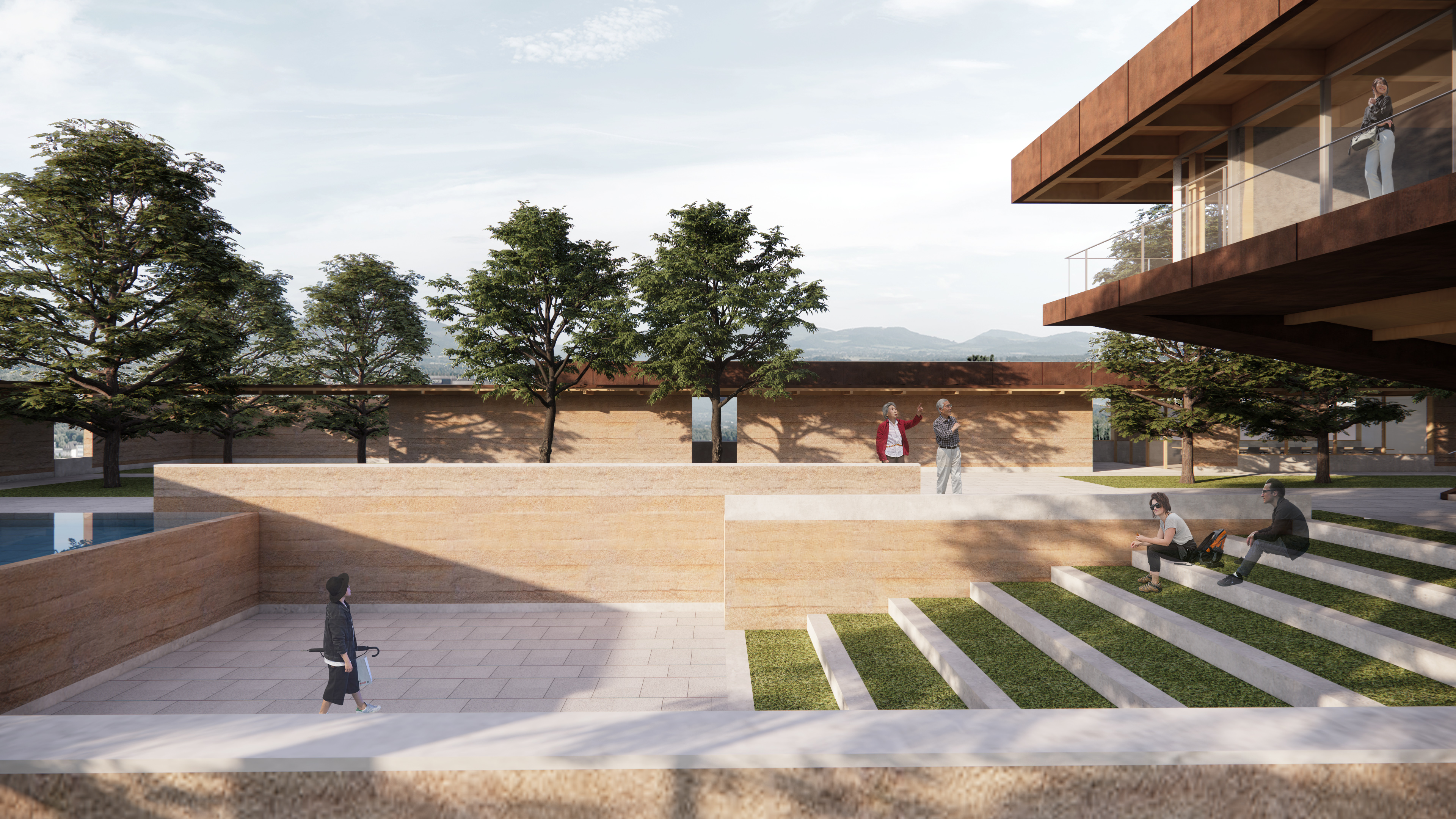 竞赛第二名 | 回廊聚院：四川简阳尤安村社区美空间设计 / BEHIVE致野建筑-15