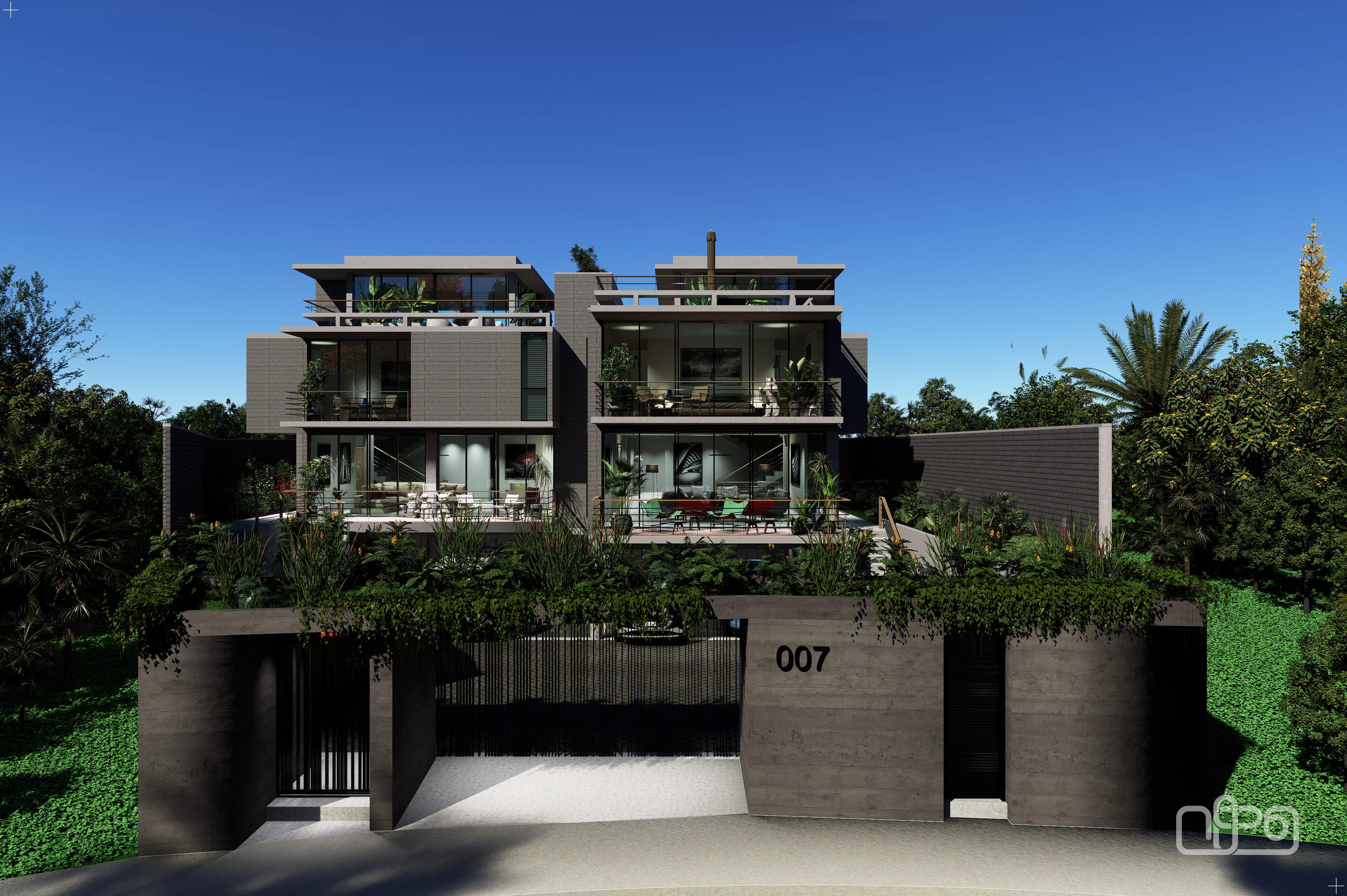 Anteproyecto de Vivienda Bi-familiar - La Boyera-31