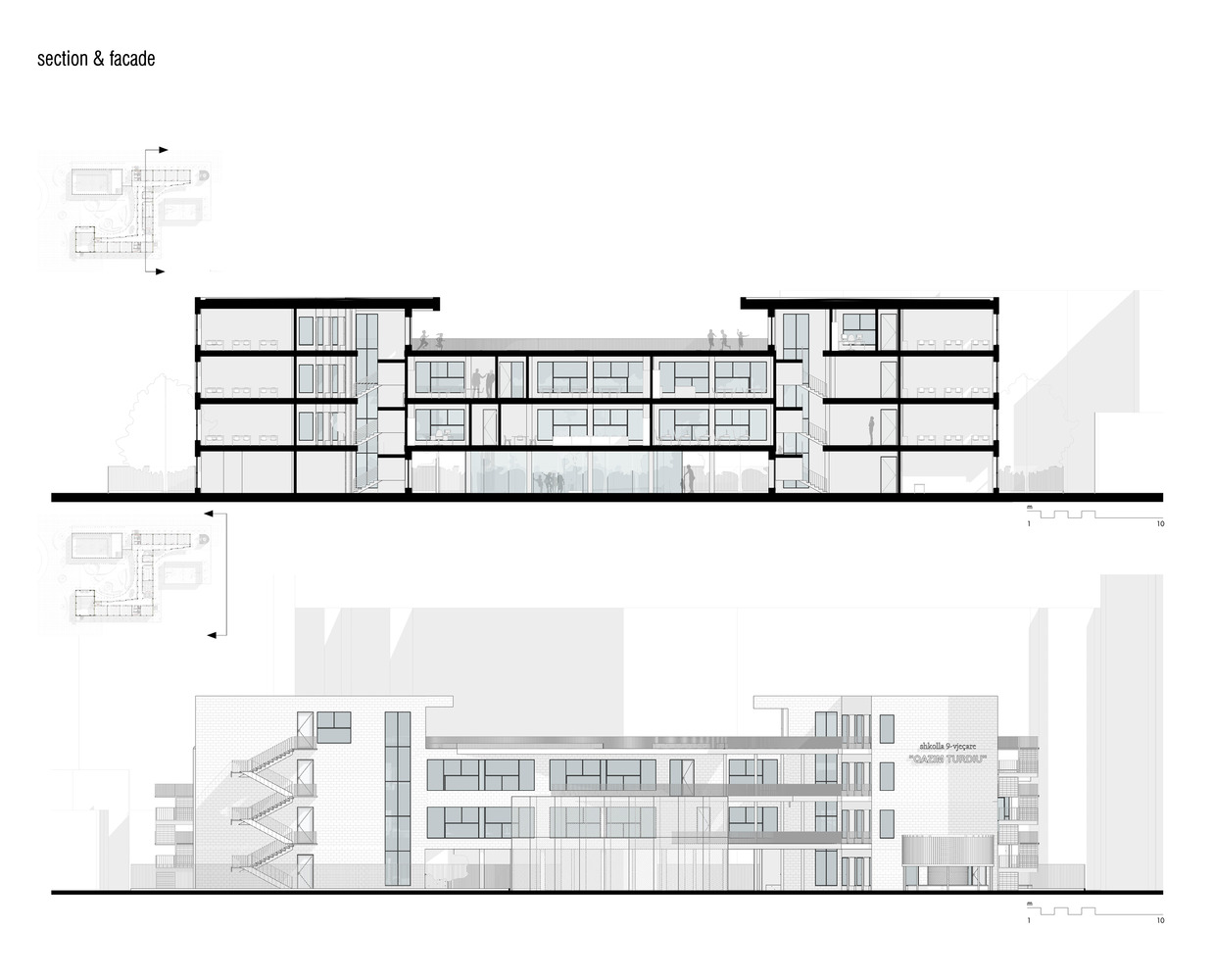 Qazim Turdiu 学校丨阿尔巴尼亚地拉那丨Studioarch4-58