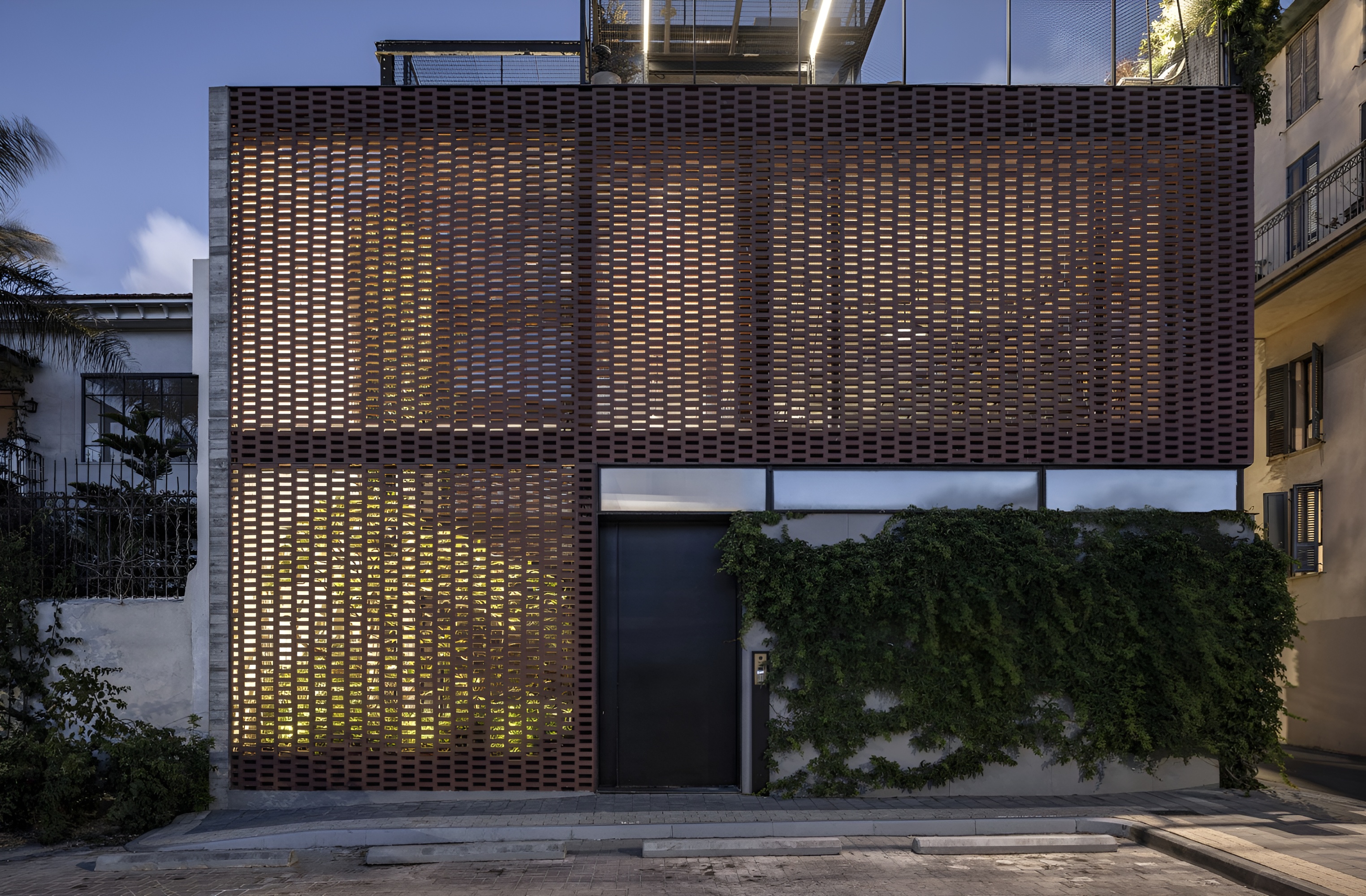 赤土联排别墅丨以色列丨Pitsou Kedem Architects-38