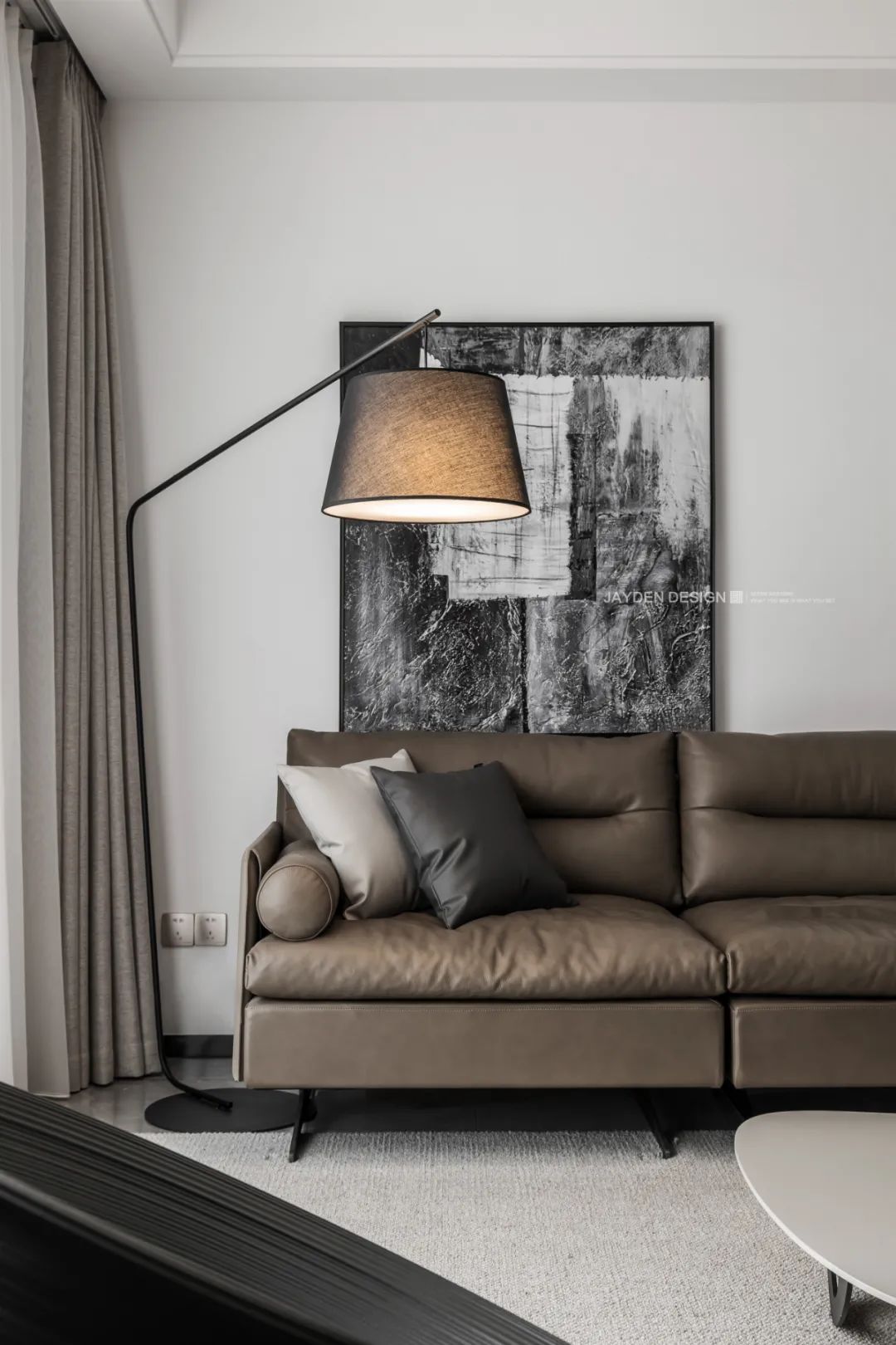 简狄实景案例｜《光影之境》｜双客厅+三面落地窗，凌空而居，不亦乐乎。-41