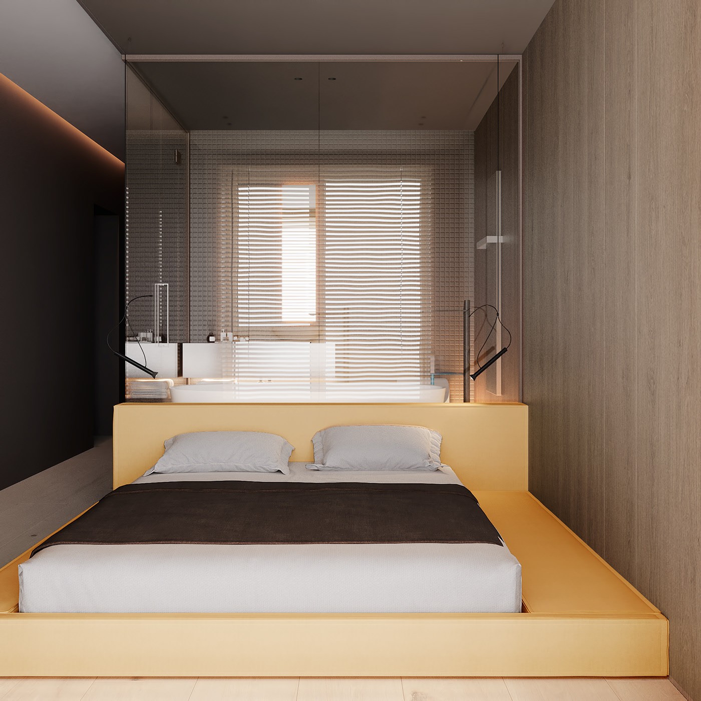 74㎡橘色系公寓设计 明媚的小尾巴，清爽好活力-13