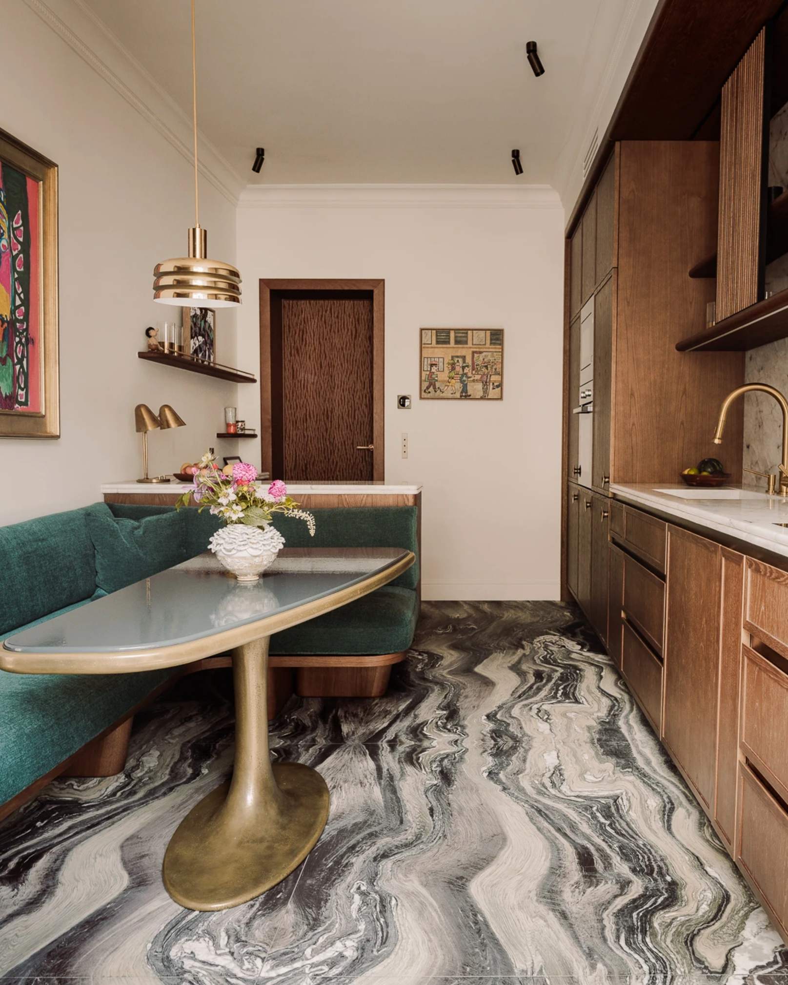 Rue de l’Abbaye 公寓设计丨法国巴黎丨Ett Hem 工作室-20