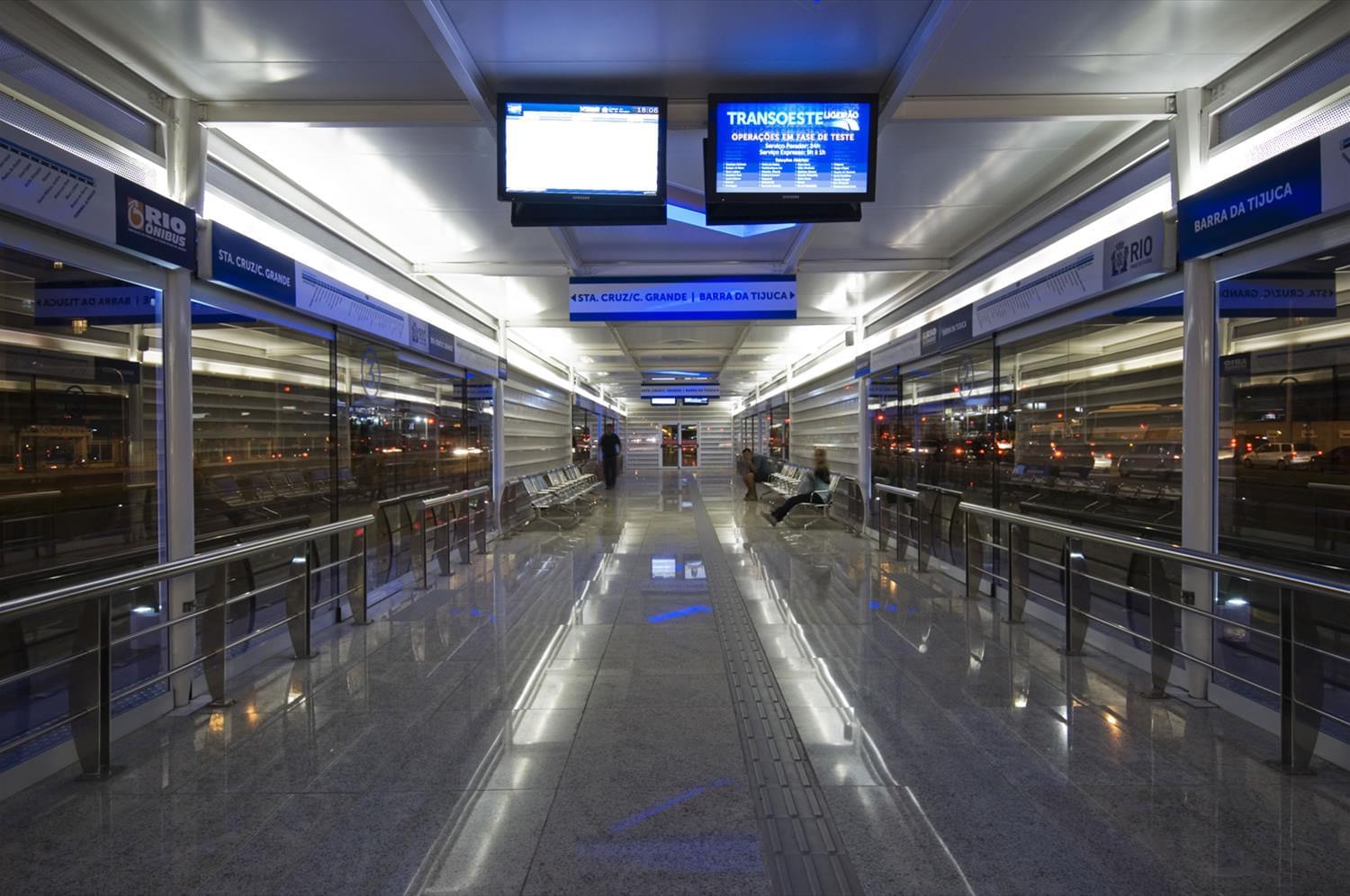 巴西里约热内卢 BRT Transoeste 公交车站-10