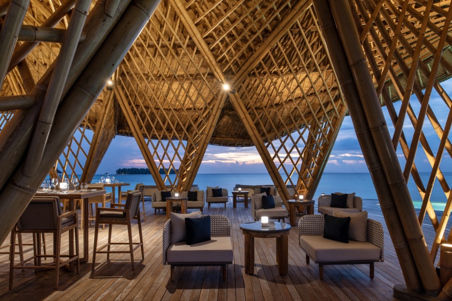 水上竹餐厅丨马尔代夫丨Atelier Nomadic-32