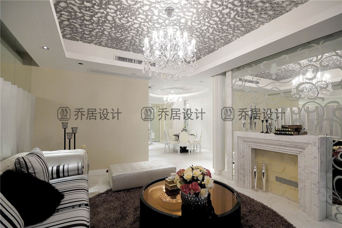 上海嘉定曹江公寓陆先生雅居简欧风格装修实景-11