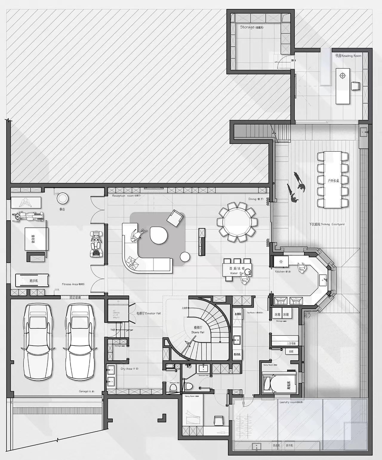 光合别墅丨中国上海丨光影合筑设计工作室-114